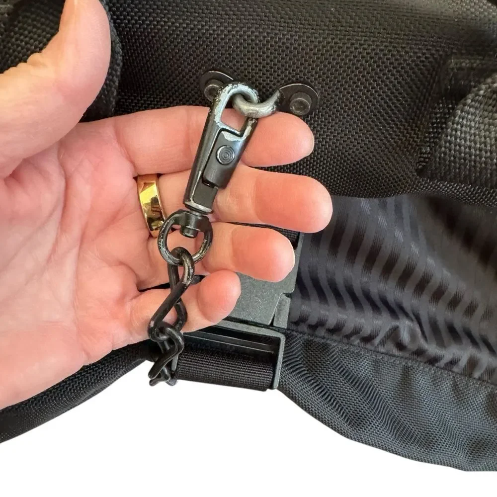 Tumi Black Alpha Ballistic Garment Bag